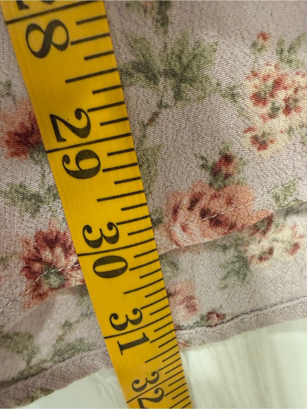 H&M Lavender Floral Midi Skirt with Pink and Green Bouquet - Picture 6 of 6
